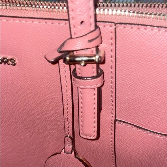 Michael Kors Coral Pink Tote Bag - Picture 10 of 15
